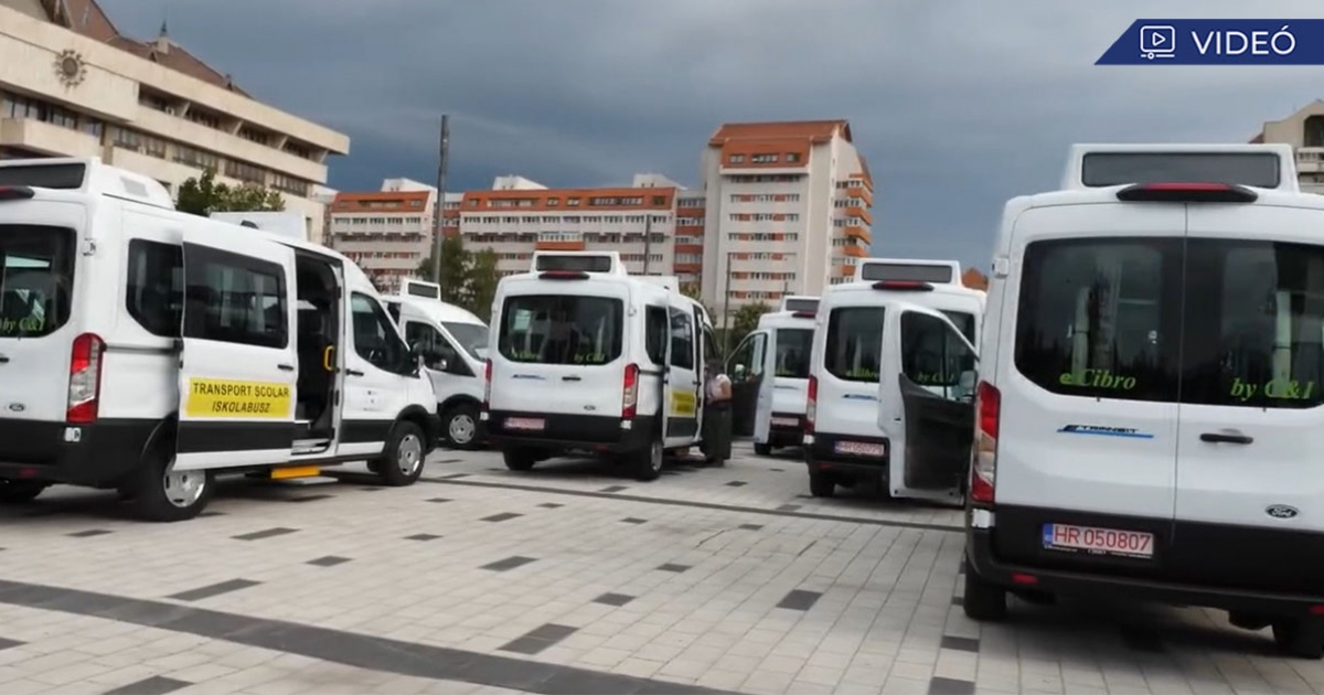 Elektromos iskolabuszok Hargita megyébe